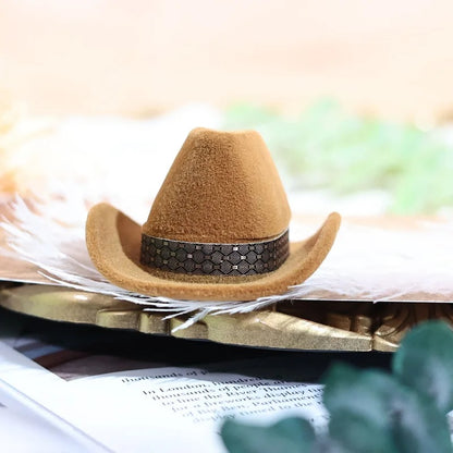 WildFlower's Handmade Cowboy Hat Necklace Box